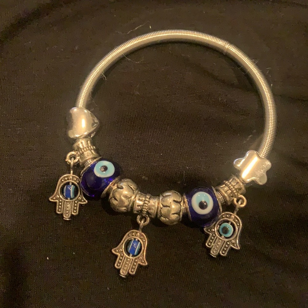 Evil eye bracelet